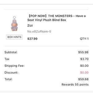 100% Authentic Labubu - Zizi SEALED from POP MART